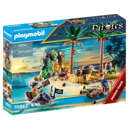 Playmobil Isla Del Tesoro Con Esqueleto