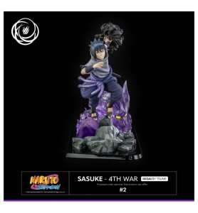 Figura Tsume Art Naruto Shippuden Sasuke Uchiha 4th War Resina Escala 1 - 6 Ikigai