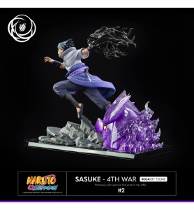 Figura Tsume Art Naruto Shippuden Sasuke Uchiha 4th War Resina Escala 1 - 6 Ikigai