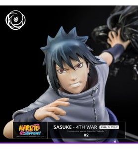 Figura Tsume Art Naruto Shippuden Sasuke Uchiha 4th War Resina Escala 1 - 6 Ikigai