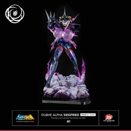 Figura Tsume Art Saint Seiya Dubhe Alpha Siegfried Resina Escala 1 - 6 Ikigai