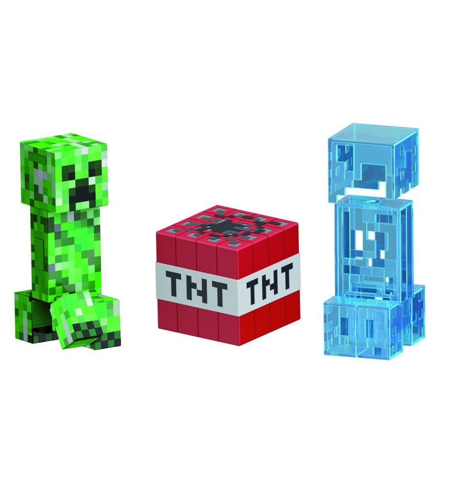 Figura Mattel Minecraft Diamond Level Creeper