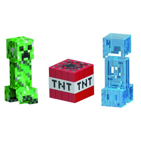 Figura Mattel Minecraft Diamond Level Creeper