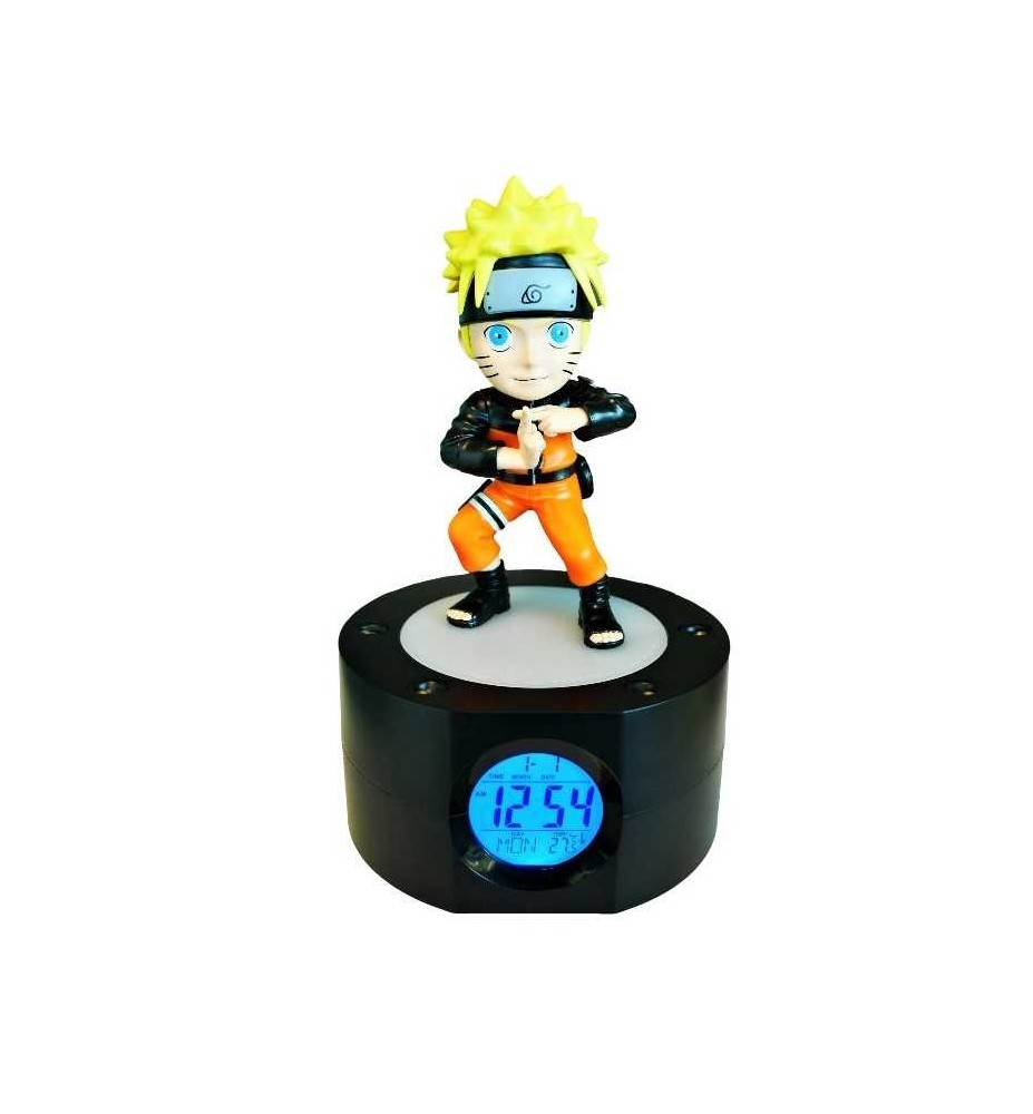 Lámpara Despertador Reloj Naruto Naruto Shippuden 20 Cm