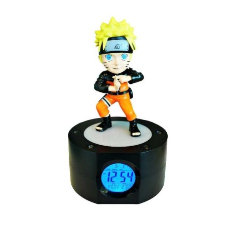 Lámpara Despertador Reloj Naruto Naruto Shippuden 20 Cm