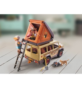 Playmobil Wiltopia Vehículo Todoterreno Con Leones