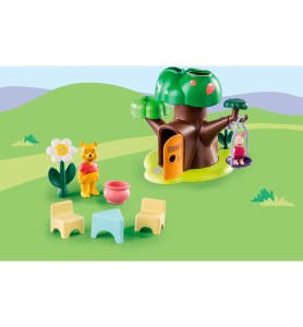 Playmobil 1.2.3 & Disney Winnie The Pooh & Piglet Casa Del Árbol