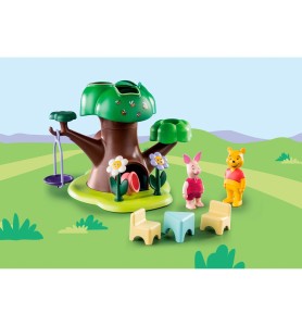 Playmobil 1.2.3 & Disney Winnie The Pooh & Piglet Casa Del Árbol