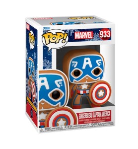 Funko Pop Marvel Navidad Galleta Jengibre Capitan America 50657