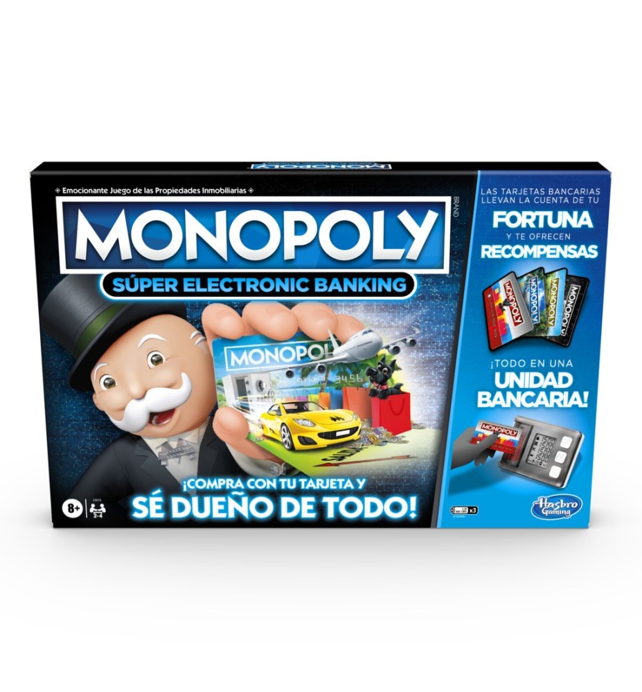 Juego De Mesa Hasbro Super Electronic Banking Español