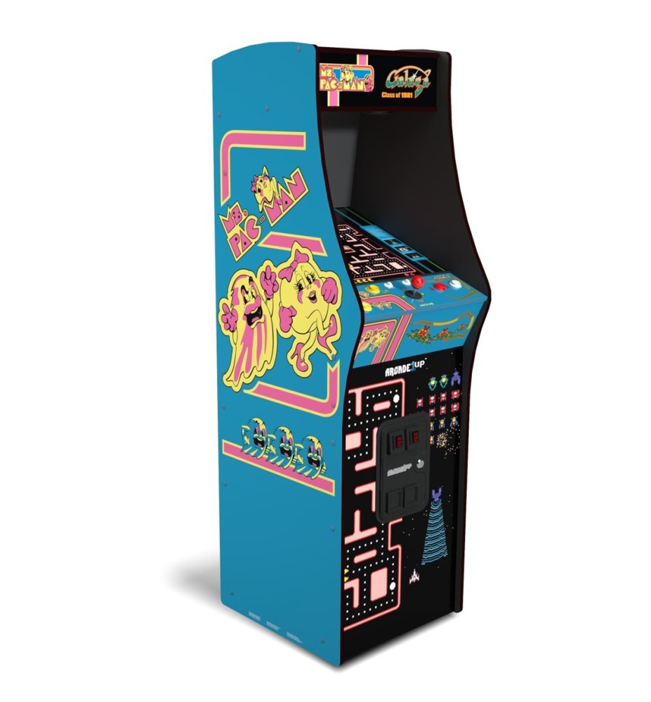 Maquina Arcade Arcade1up Ms. Pac - Man Vs Galaga Class Of 81 Deluxe