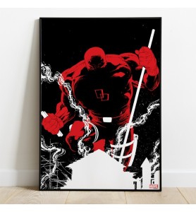 Daredevil: Father núm.1 Panel De Madera 35x50 Cm Marvel Mythic Cover Art 27