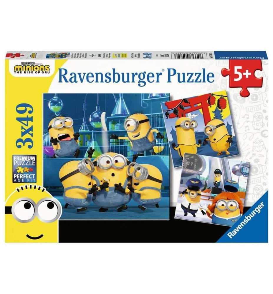 Puzzle Ravensburger Minions 3x49