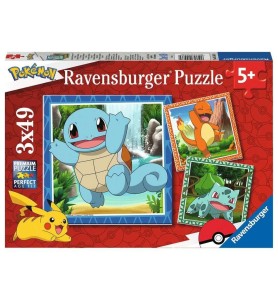 Puzzle Ravensburger Pokémon 3x49 5+