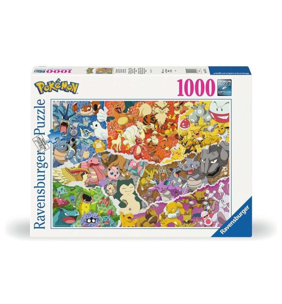 Puzzle Ravensburger Pokémon 1000 Piezas