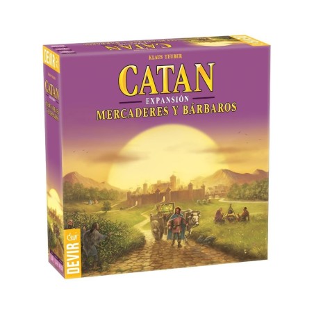 Juego De Mesa Devir Catan Mercaderes Y Barbaros De Catan 4 Jugadores