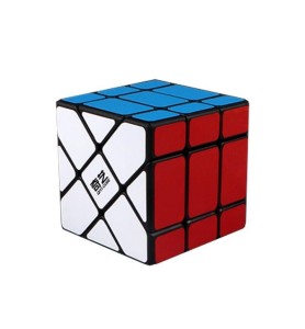 Cubo De Rubik Qiyi Fisher 3x3 Bordes Negros