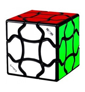 Cubo De Rubik Qiyi Fluffy 3x3 Bordes Negros