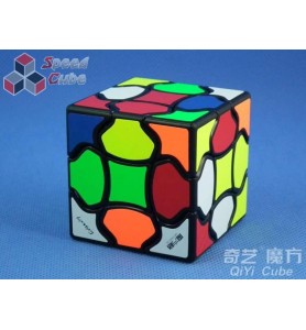 Cubo De Rubik Qiyi Fluffy 3x3 Bordes Negros