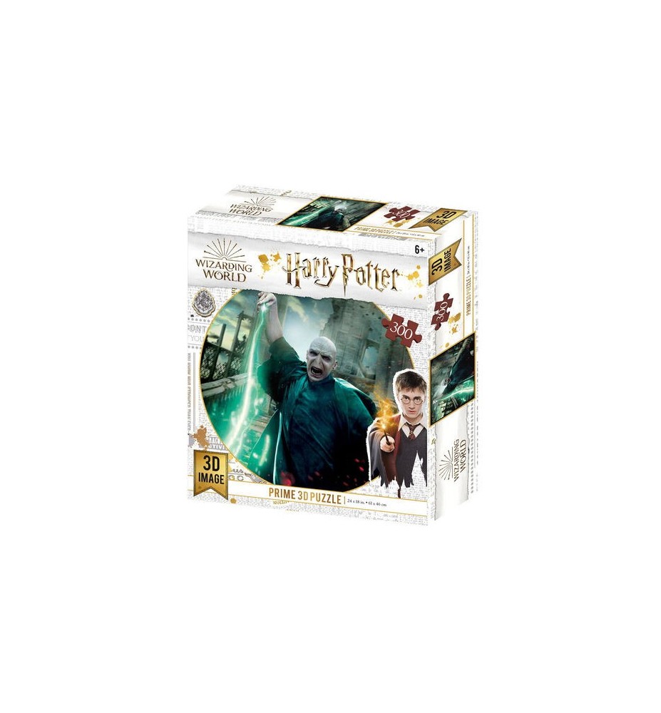 Puzzle 3d Lenticular Harry Potter Lord Voldemort 300 Piezas