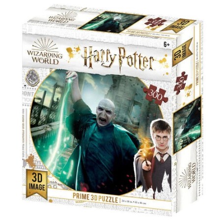 Puzzle 3d Lenticular Harry Potter Lord Voldemort 300 Piezas