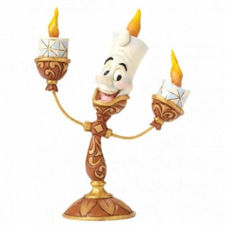 Figura Enesco Disney La Bella Y La Bestia Lumiere