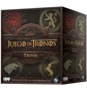 Juego De Mesa Asmodee Juego De Tronos Trivia Temporada 5 - 8 Pegi 18