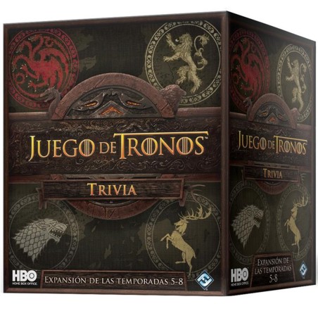 Juego De Mesa Asmodee Juego De Tronos Trivia Temporada 5 - 8 Pegi 18