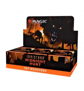 Juego De Cartas Set Booster Wizards Of The Coast Magic The Gathering Innistrad Midnight Hunt 30 Sobres Ingles