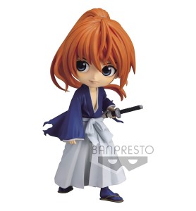 Figura Banpresto Q Posket Rurouni Kenshin Kenshin Himura Battousai Ver. A