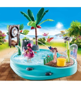 Playmobil Piscina Divertida Con Rociador De Agua