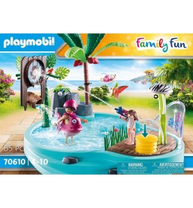 Playmobil Piscina Divertida Con Rociador De Agua