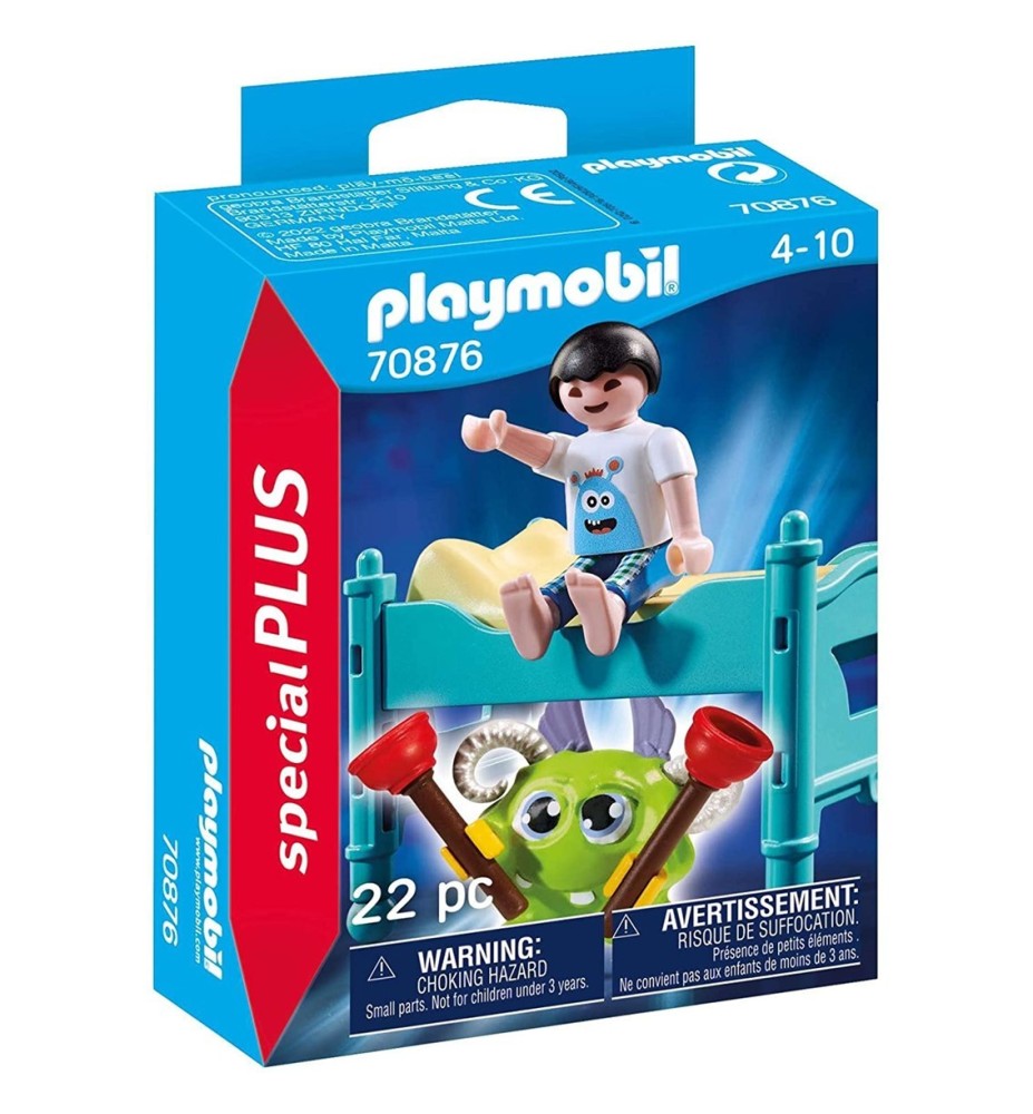 Playmobil Special Plus Niño Con Monstruo