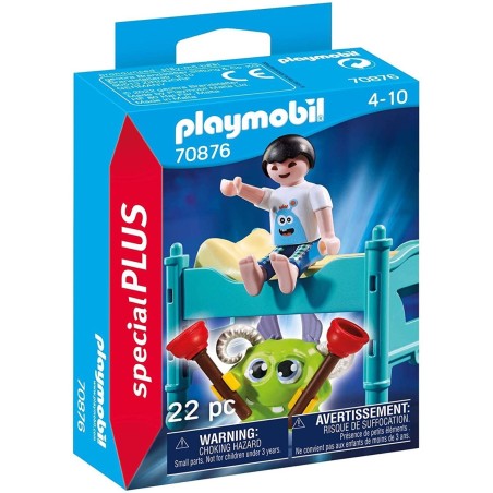 Playmobil Special Plus Niño Con Monstruo