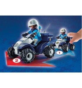 Playmobil Policia -  Speed Quad