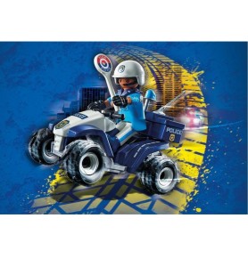 Playmobil Policia -  Speed Quad