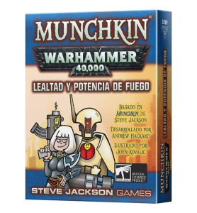 Juego De Mesa Munchkin Warhammer Lealtad Y Potencia De Fuego Pegi 10