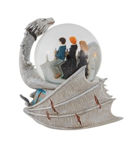 Figura Enesco Bola De Agua Decorativa Harry Potter Dragon Ucraniano Harry Ron Y Hermione