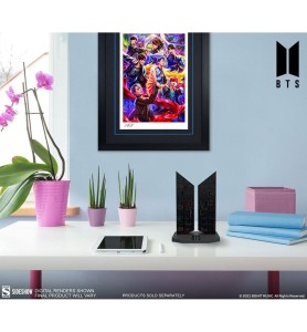 Estatua Premium Sideshow Bts Logo Hangeul Edition 18 Cm