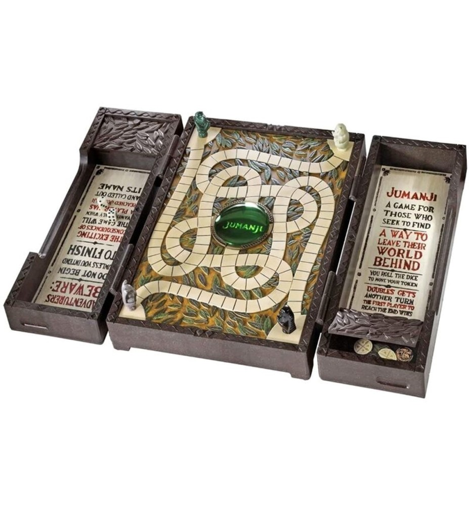 Replica Juego De Mesa The Noble Collection Jumanji Tablero Pegi 8