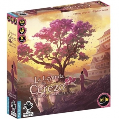 Juego De Mesa La Leyenda Del Cerezo Que Florece Cada 10 Añoz (cherry Tree) En Español