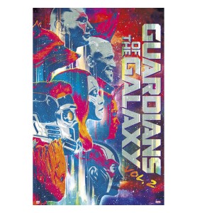 Póster Marvel Guardianes De La Galaxia Vol. 2