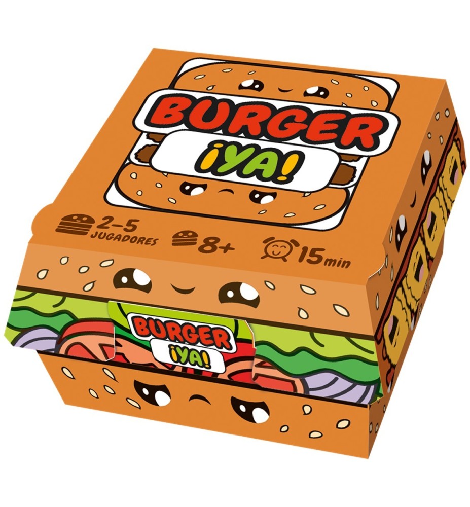 Juego De Mesa Burger ¡ya! Pegi 8