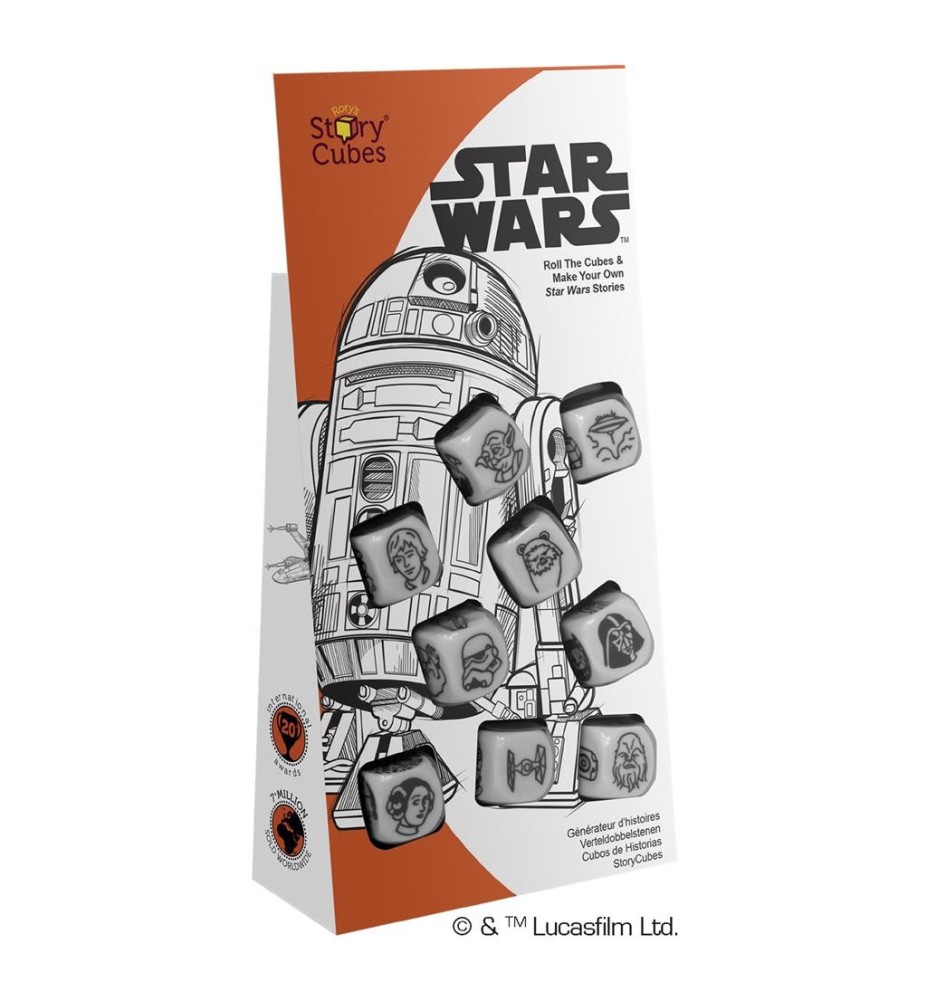 Juego De Mesa Story Cubes Star Wars Pegi 8