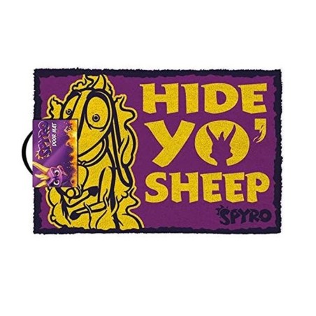 Felpudo Spyro El Dragon Doormat Hide Yo Sheep 40 X 60 Cm