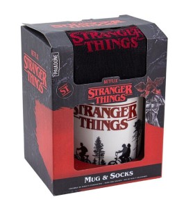 Set Taza Y Calcetines Paladone Stranger Things Logo