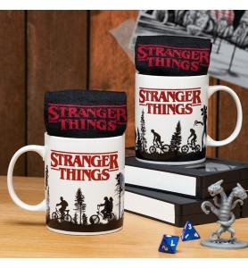 Set Taza Y Calcetines Paladone Stranger Things Logo