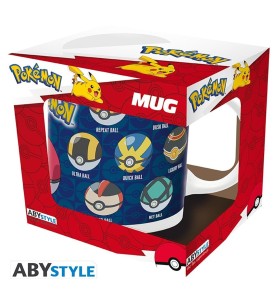 Taza Abystyle Pokémon -  Pokeballs