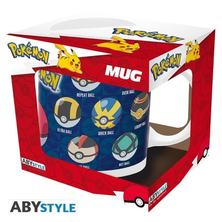 Taza Abystyle Pokémon -  Pokeballs