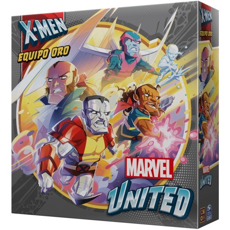 Juego De Mesa Marvel United Equipo Oro Pegi 14